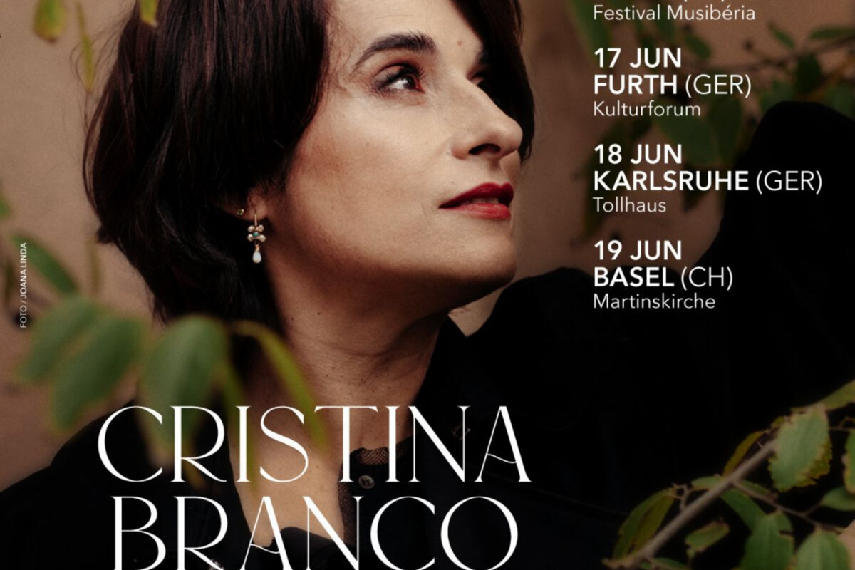 Cristina Branco with shows in Portugal, Germany and Switzerland this week