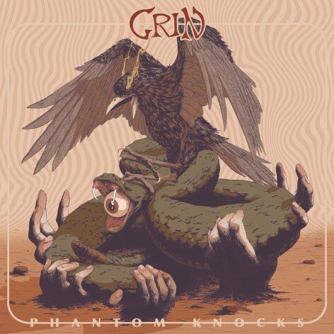 Heavy Psych-Doom Couple Grin Announces New Album "Phantom Knocks" & Shares Colossal, First Song "Transcendence"!