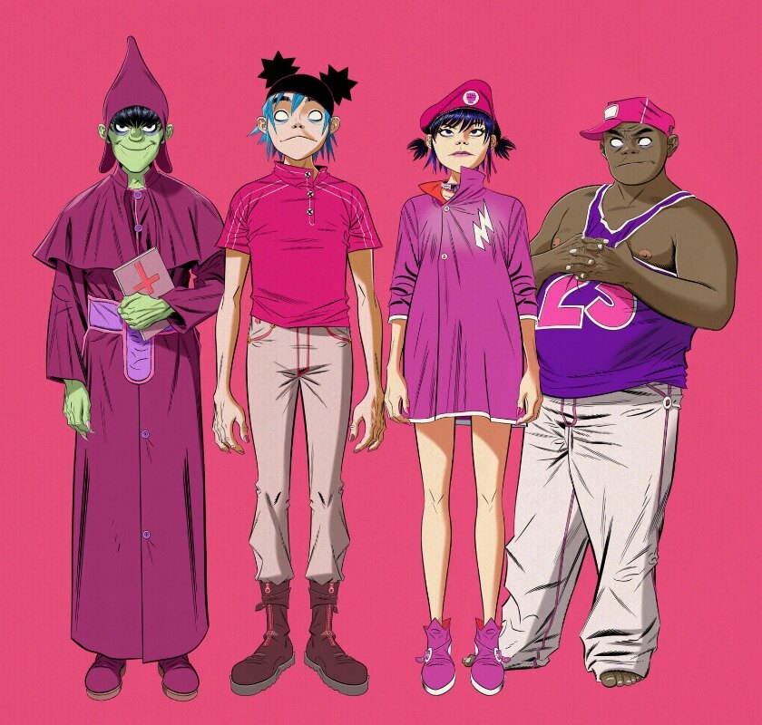 Gorillaz brengt nieuwe single 'Cracker Island' uit
