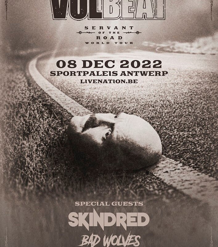 Volbeat komt op 8 december naar het Sportpaleis