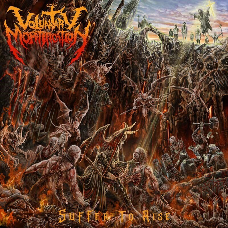 Voluntary Mortification release Suffer To Rise, their pulverising debut of death metal/deathcore on Rottweiler Records