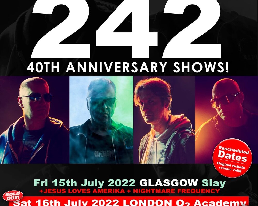 FRONT 242: 40th Anniversary Shows