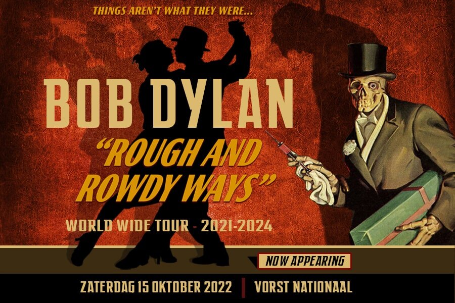Bob Dylan op 15 oktober 2022 in Vorst Nationaal