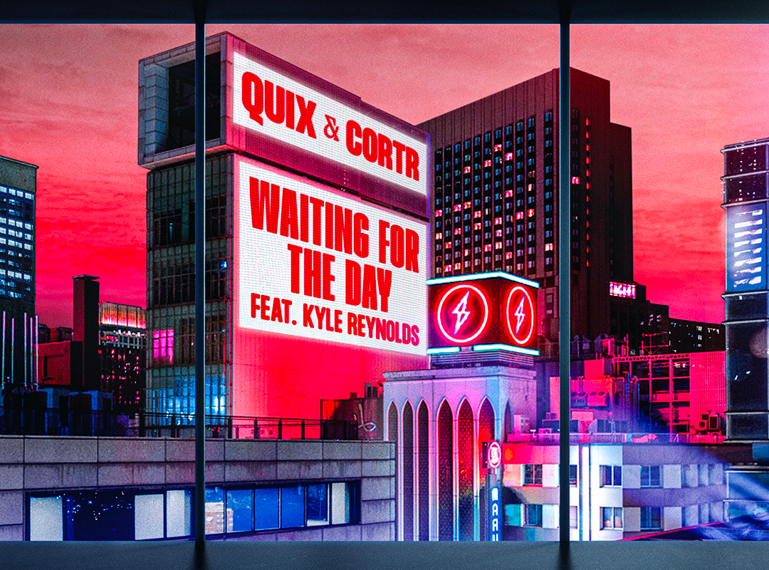QUIX teams up with CORTR on “Waiting For The Day” feat. Kyle Reynolds [Dim Mak}