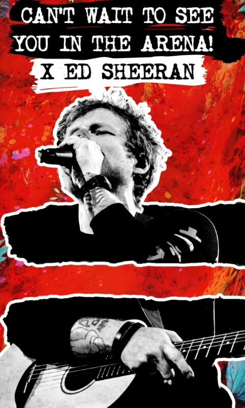 Warner Music Benelux lanceert Equals Arena voor Ed Sheeran's Mathematics Tour in Amsterdam