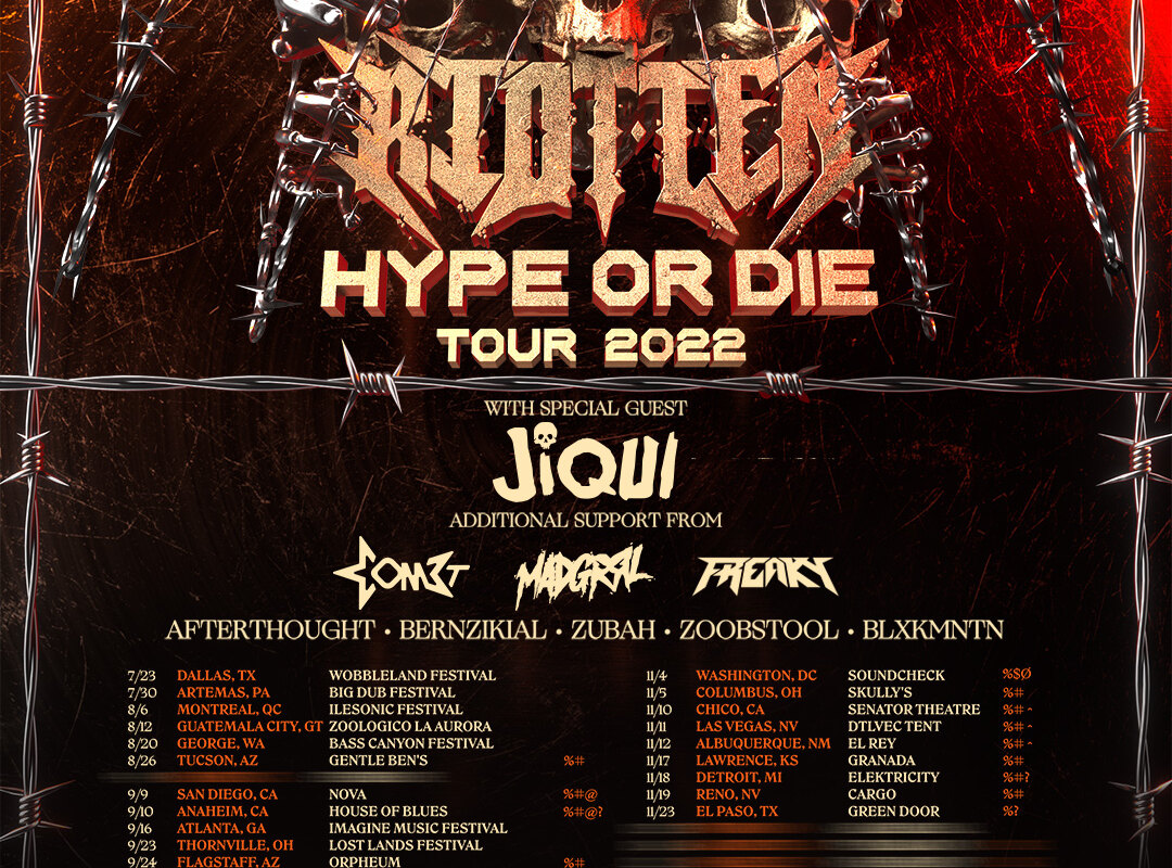 Riot Ten announces his biggest headline tour to date - HYPE OR DIE