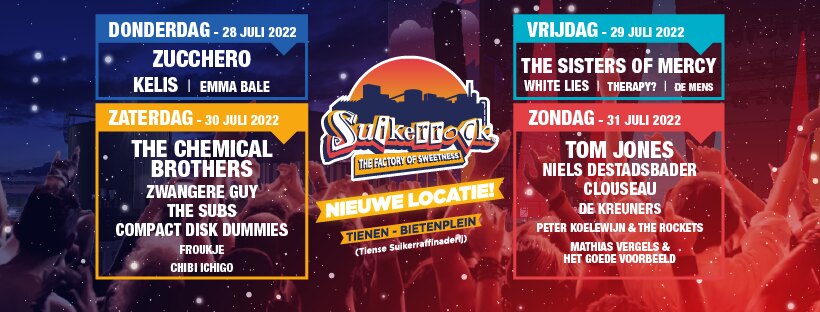 Suikerrock maakt zich klaar voor topfestival