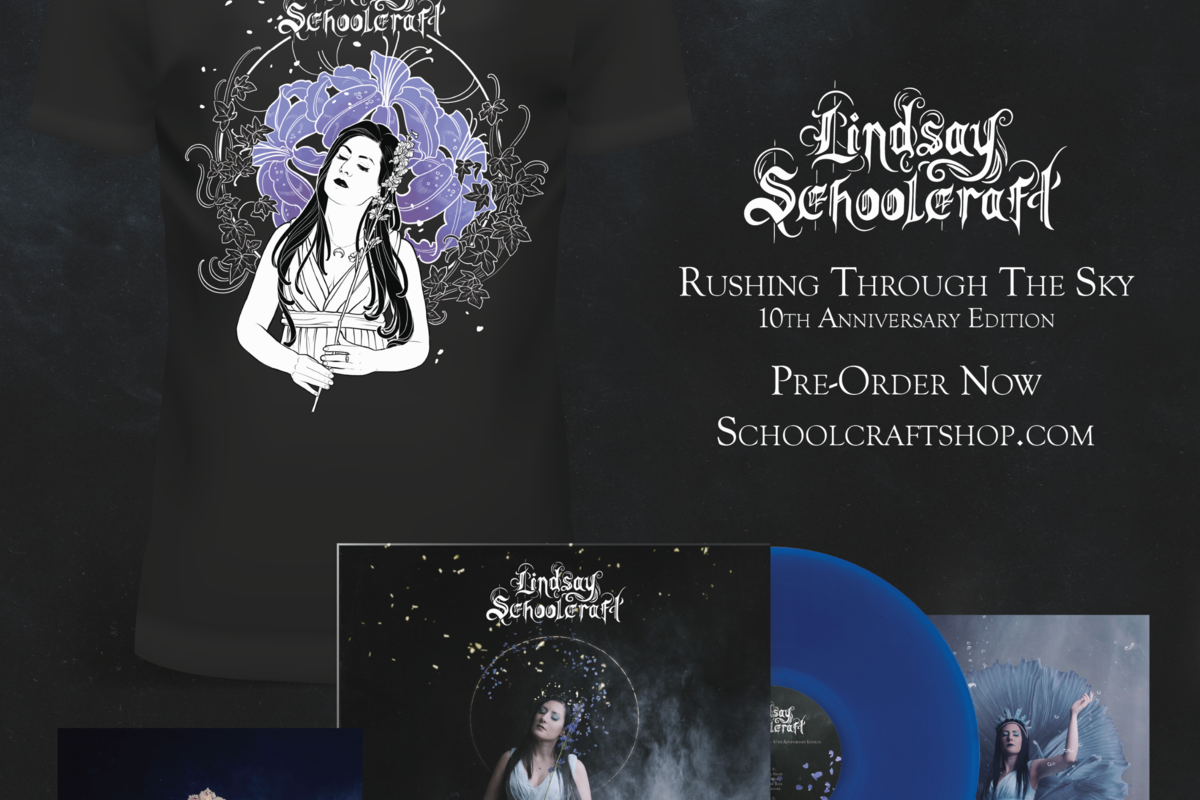 Lindsay Schoolcraft Announces 10th Anniversary Edition Of Rushing Through The Sky