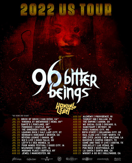 96 Bitter Beings Release New Single Vaudeville's Revenge