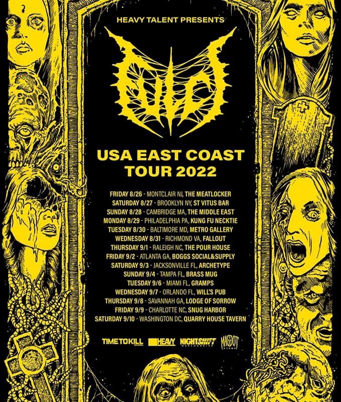 Fulci Italian death metallers premiere "Cemetery / Nightmare” video ahead of US East Coast tour