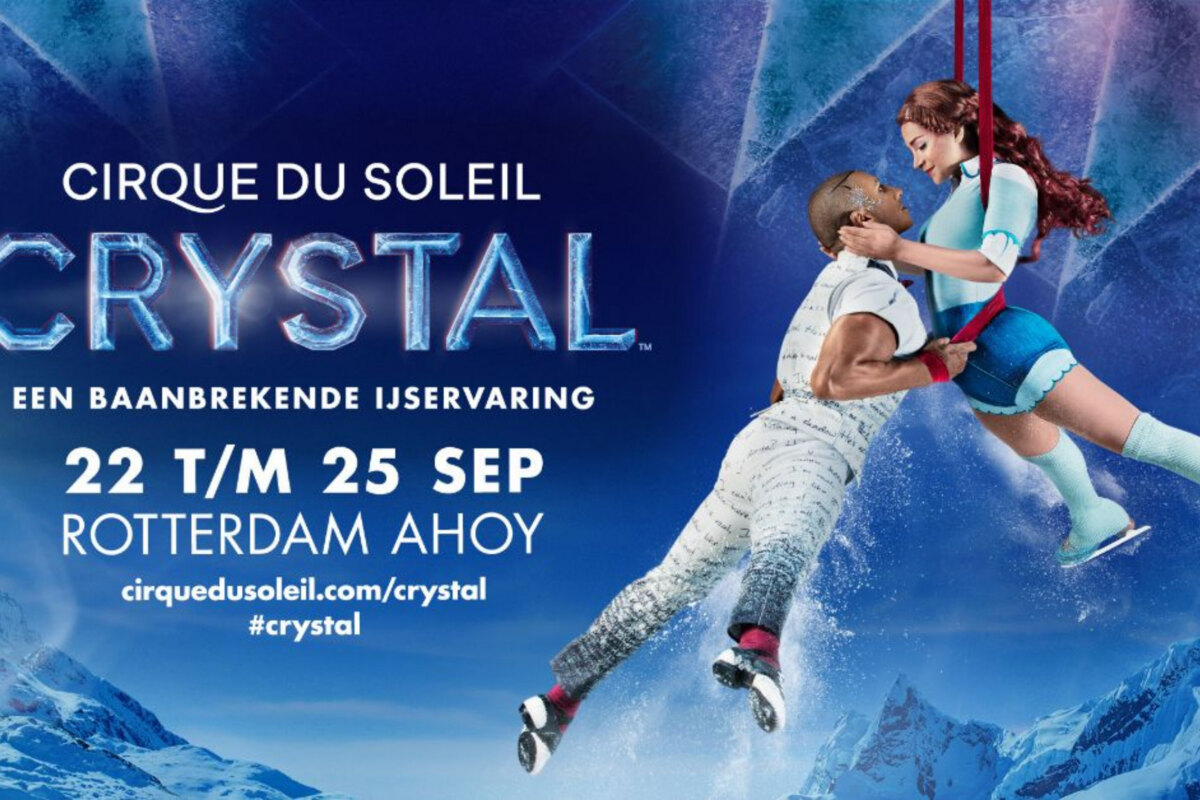 Cirque du Soleil volgende maand in Rotterdam met spectaculaire ijsshow Crystal