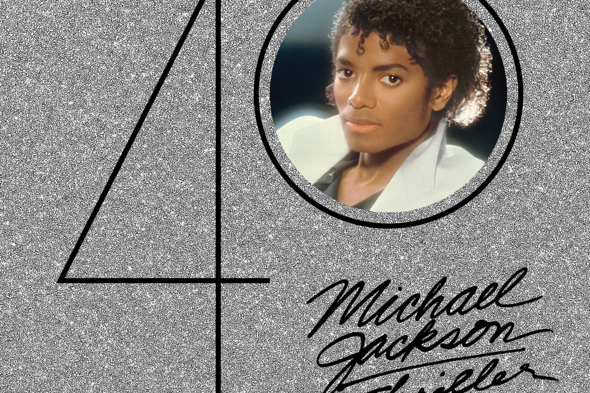 Michael Jackson the 40th anniversary  of " Triller"