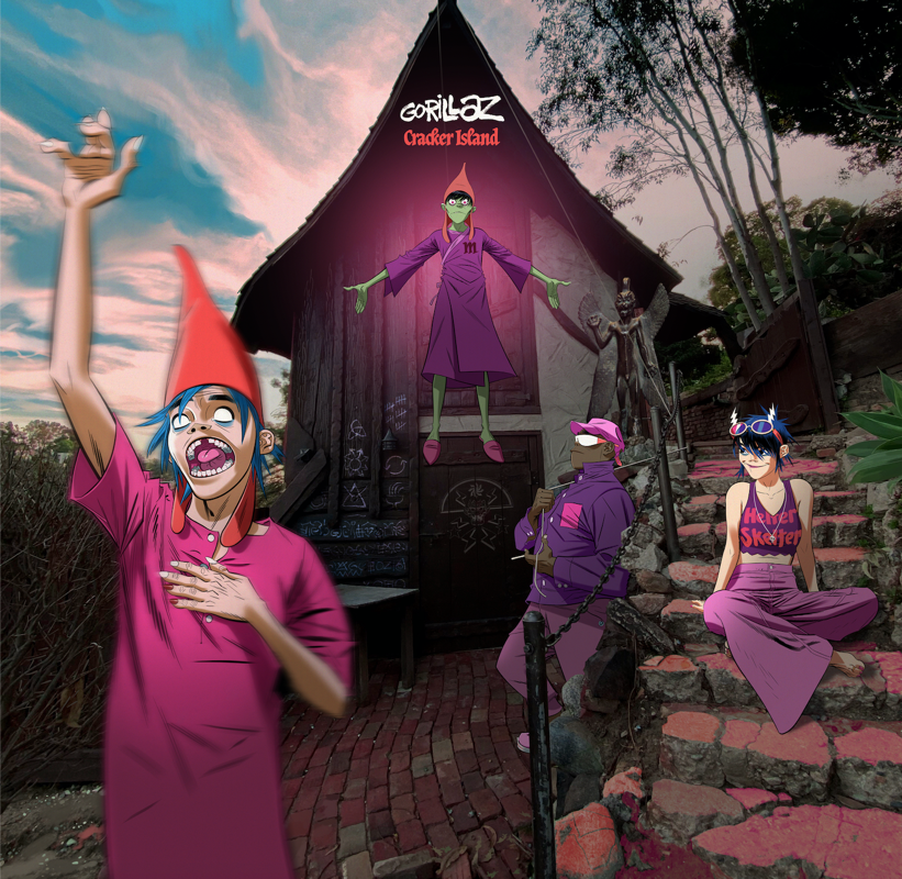Gorillaz lost Tame Impala featuring ‘New Gold’ & kondigt album ‘Cracker Island’ aan