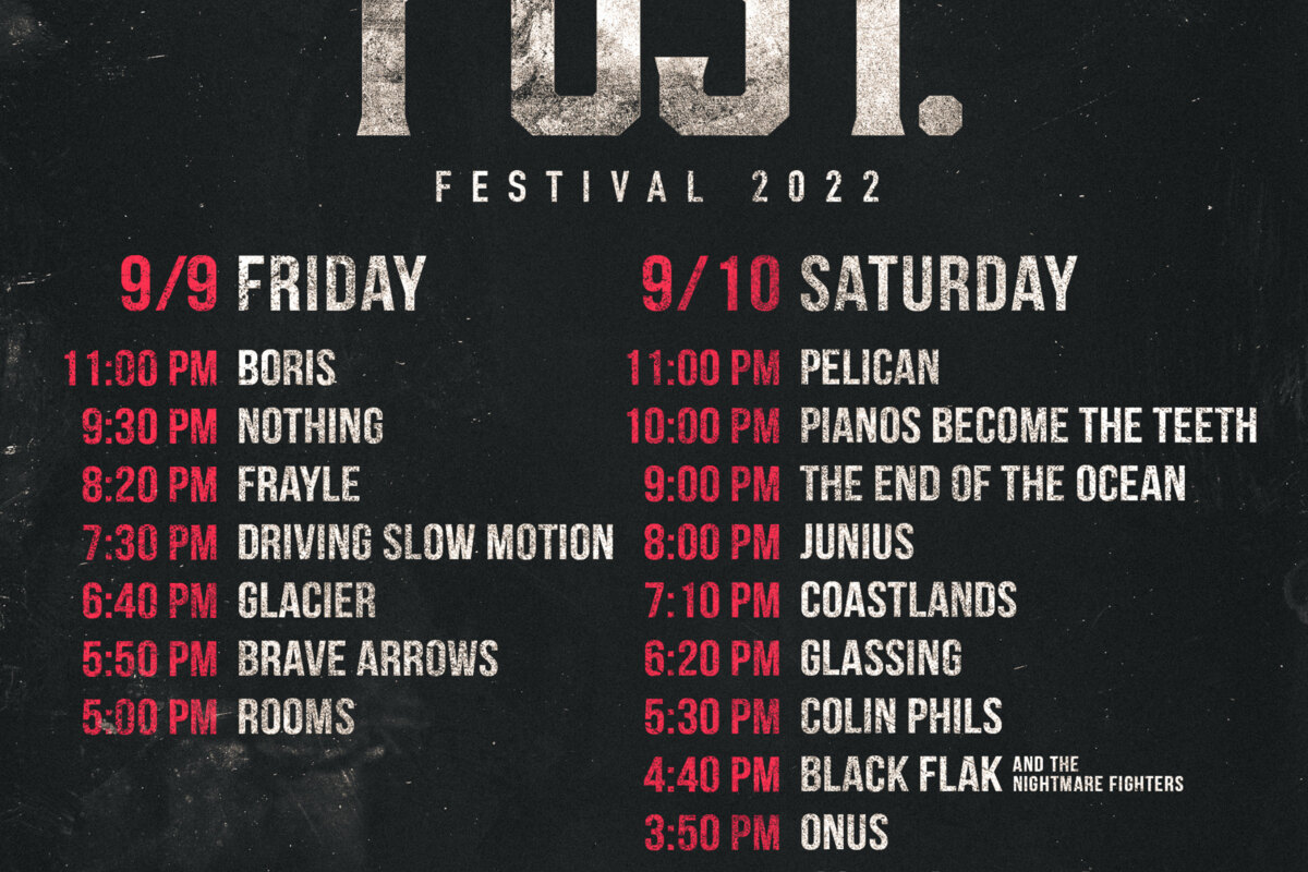Post. Festival 2022 Happening This Weekend!