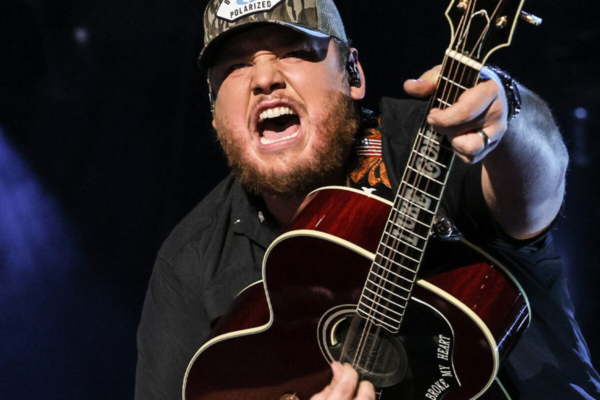 Luke Combs op 7 oktober 2023 in AFAS Live