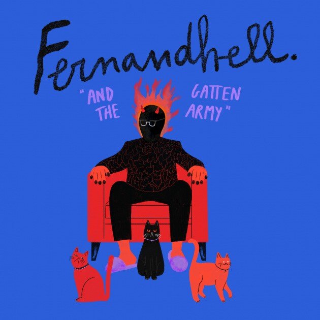 Punk/alternative solo artist Fernandhell shares new track "The Invisible Ones"!