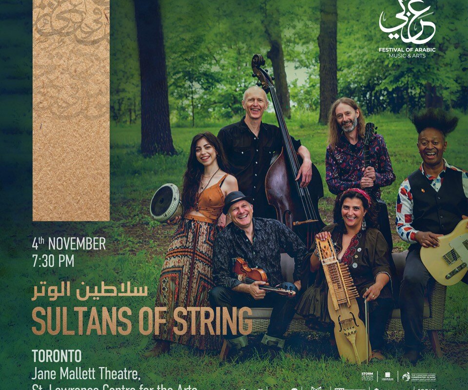 3x Juno Nominees / 4x CFMA Winning Supergroup Sultans of String Celebrate Cannes Film Win With Sanctuary CD Release in Toronto Nov 4