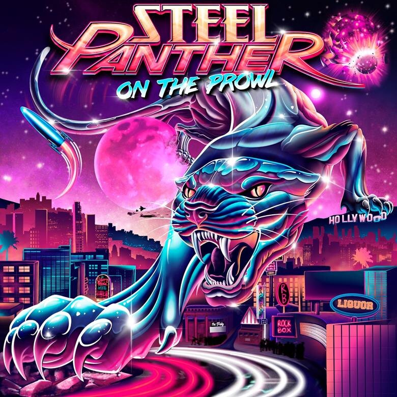 Nieuw studio-album ‘On The Prowl’ van hard-glamrock band Steel Panther  gereleased op 24 februari