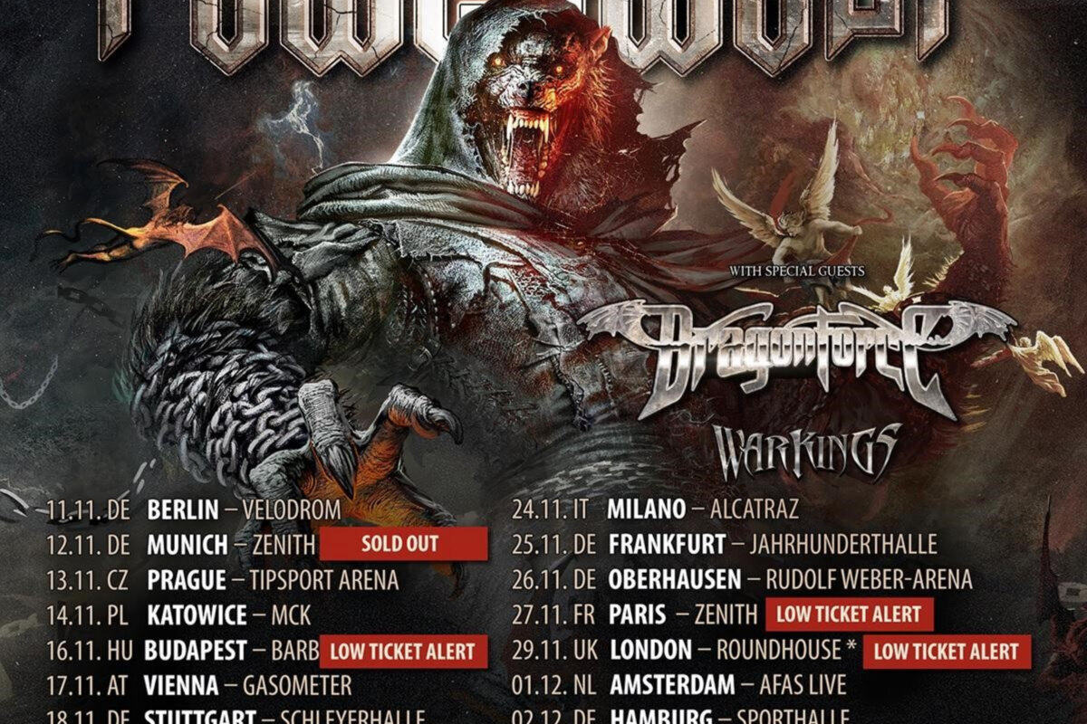 Powerwolf  Releases New Single & Official Video “My Will Be Done”