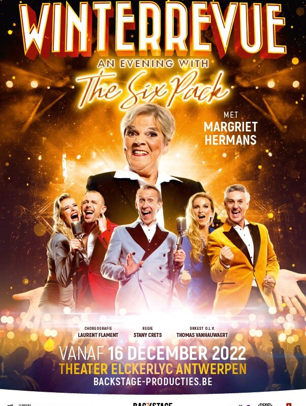 Stany Crets maakt thema Winterrevue bekend: An Evening With The Six Pack.