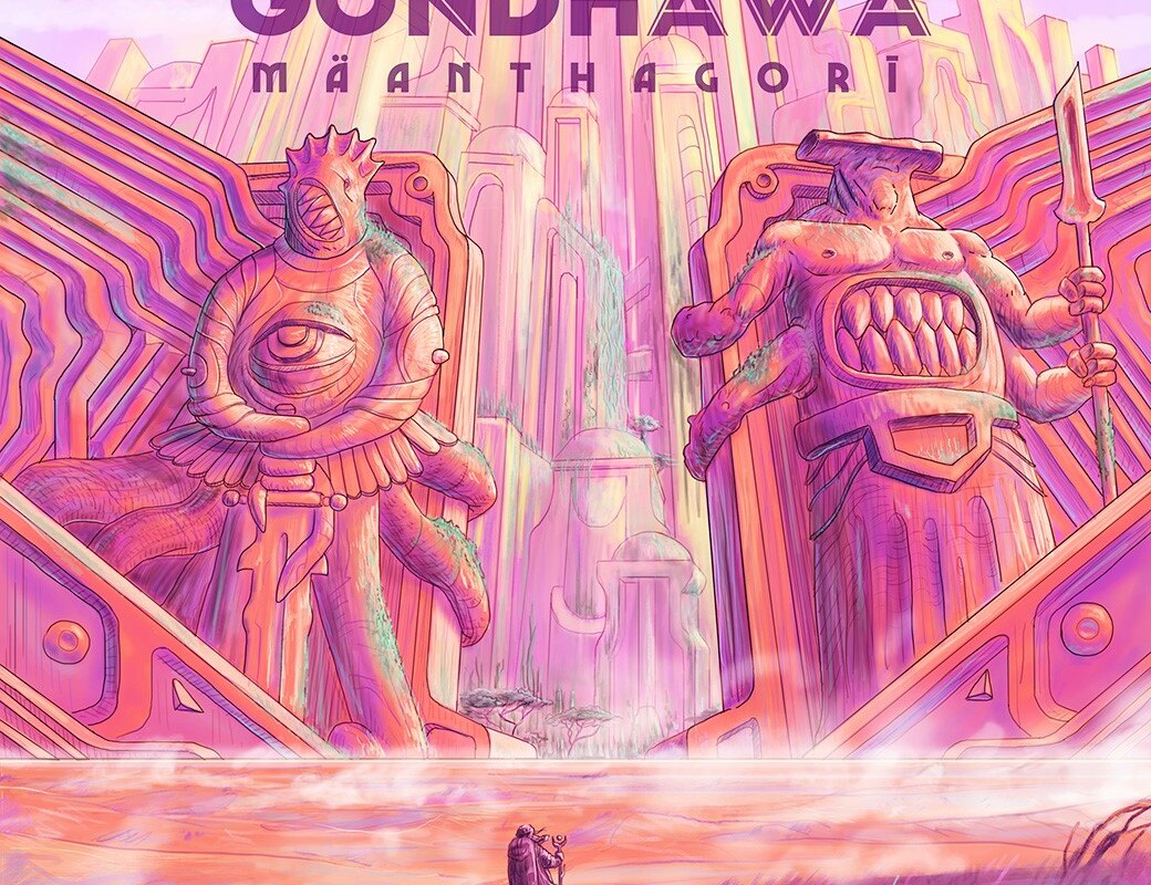 Gondhawa share with you the new EP  " Mäanthagorī'