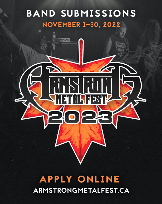BC's Mountain Shaking Armstrong MetalFest Open Band Submissions For 2023 Lineup!