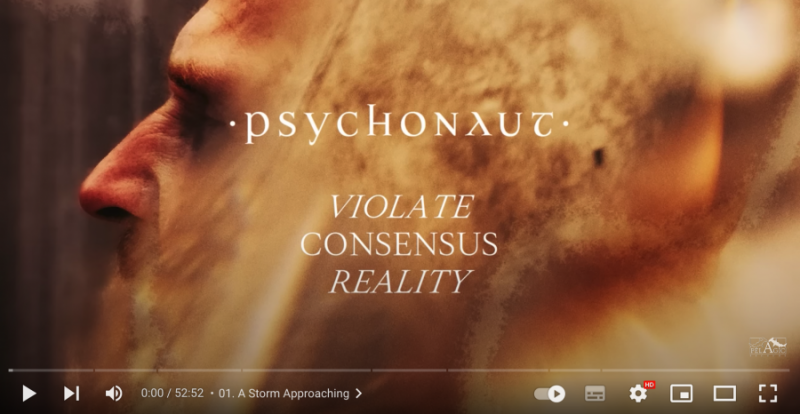 Psychonaut: Violate Consensus Reality Full-Length From Belgian Progressive Post-Metal Trio Out Now And Streaming Via Pelagic Records!