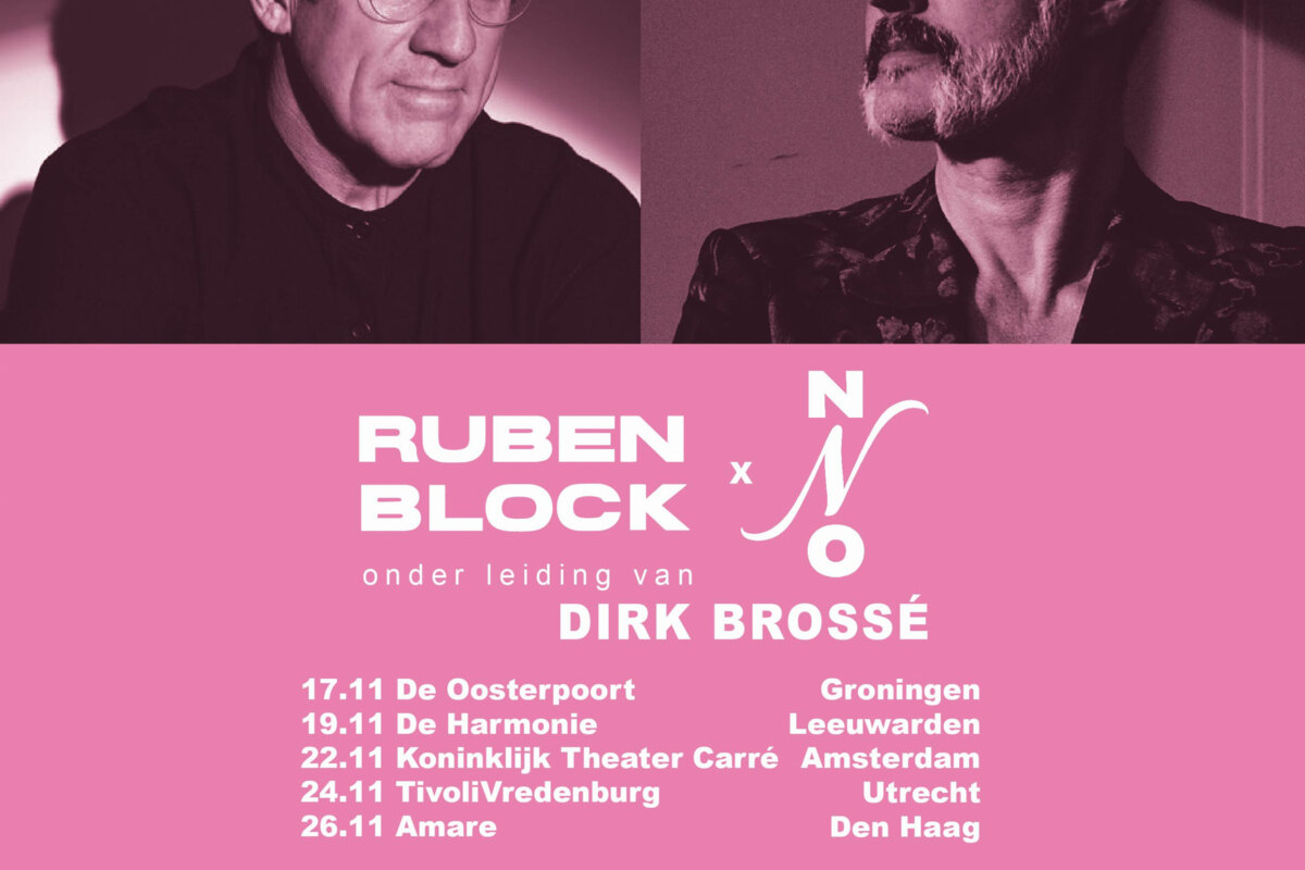 Ruben Block in samenwerking met het Noord Nederlands Orkest onder leiding van Dirk Brossé