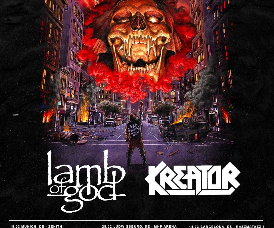 Lamb Of God & Kreator: "State Of Unrest" Tour Postponed!