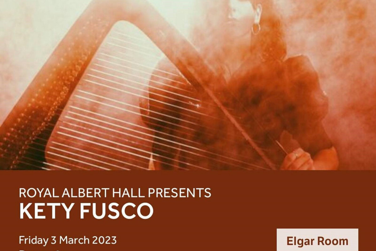 Kety Fusco announces ROYAL ALBERT HALL album launch for 2023!