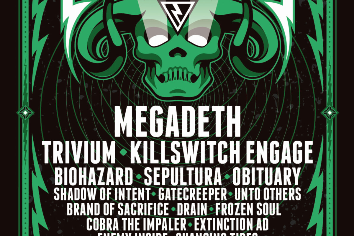 Megadeth, Trivium en Killswitch Engage naar Dynamo Metalfest!