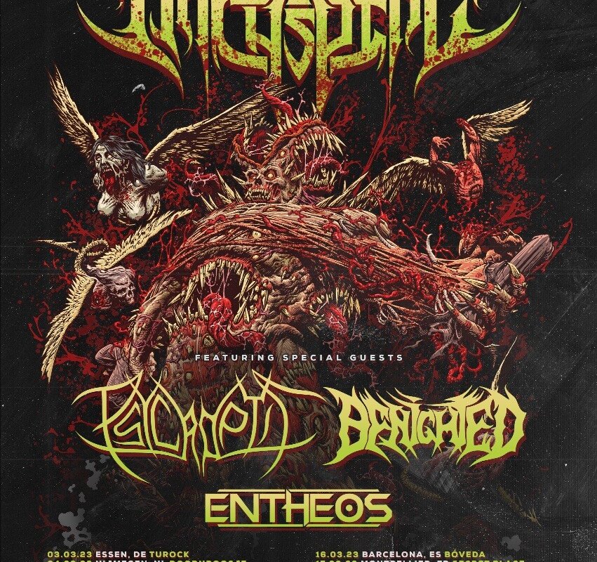 Psycroptic announce European and UK tour dates