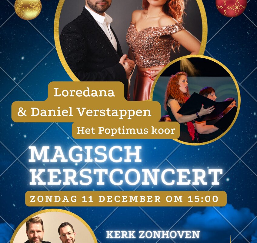 Kerstinterview Daniel Verstappen over aankomend kerstconcert in Zonhoven:  #make music no war