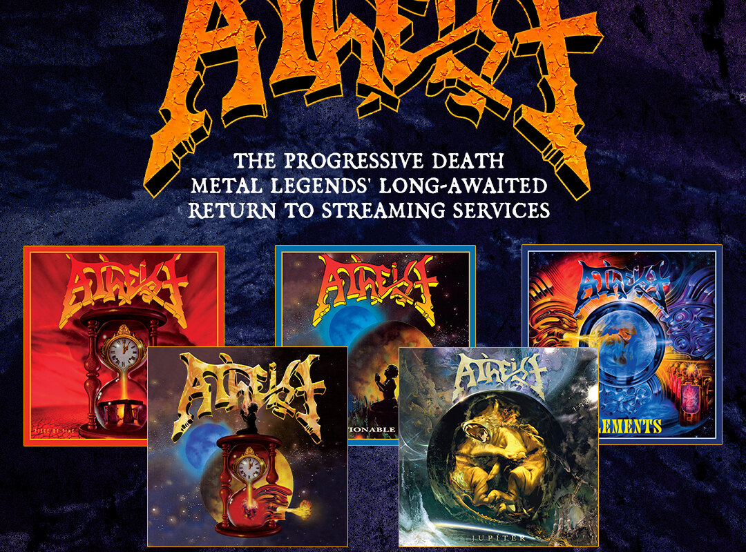Atheist - all studio albums on streaming services available!