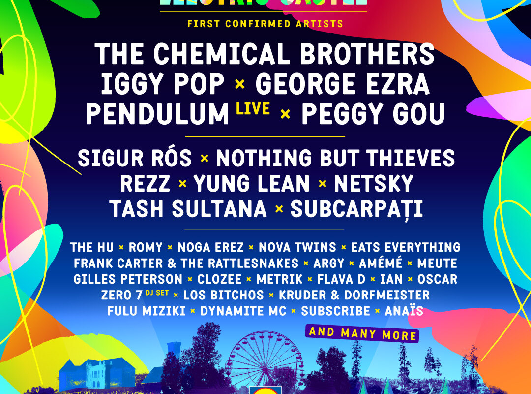  The Chemical Brothers, George Ezra, Iggy Pop eerste headliners Electric Castle 2023