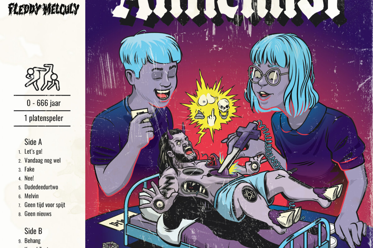 Fleddy Melculy stelt voor "FAKE"