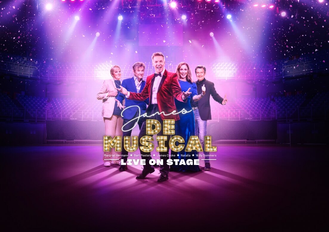 James De Musical gaat LIVE in de Lotto Arena.