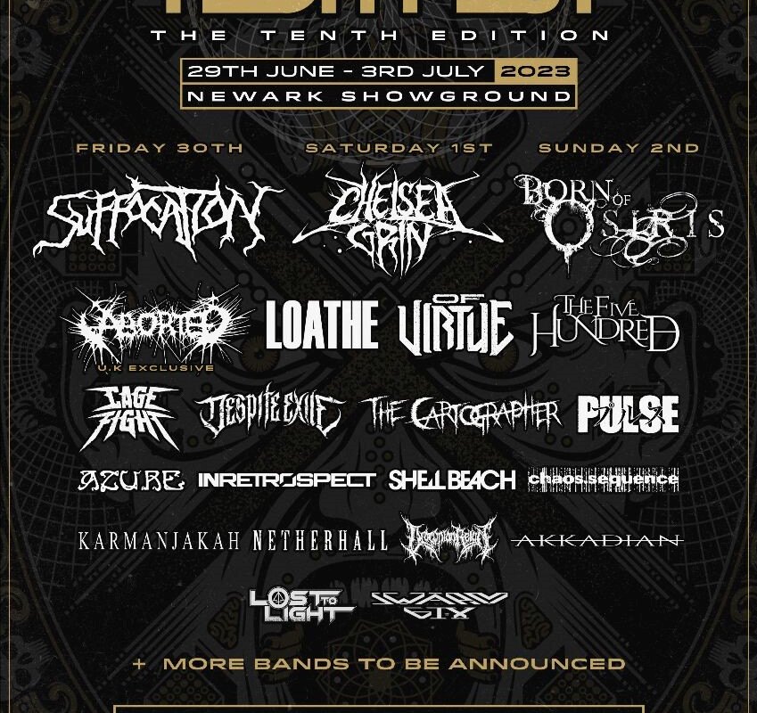Tech-Fest 2023 announces Chelsea Grin, Suffocation, Loathe, Born Of Osiris & many more