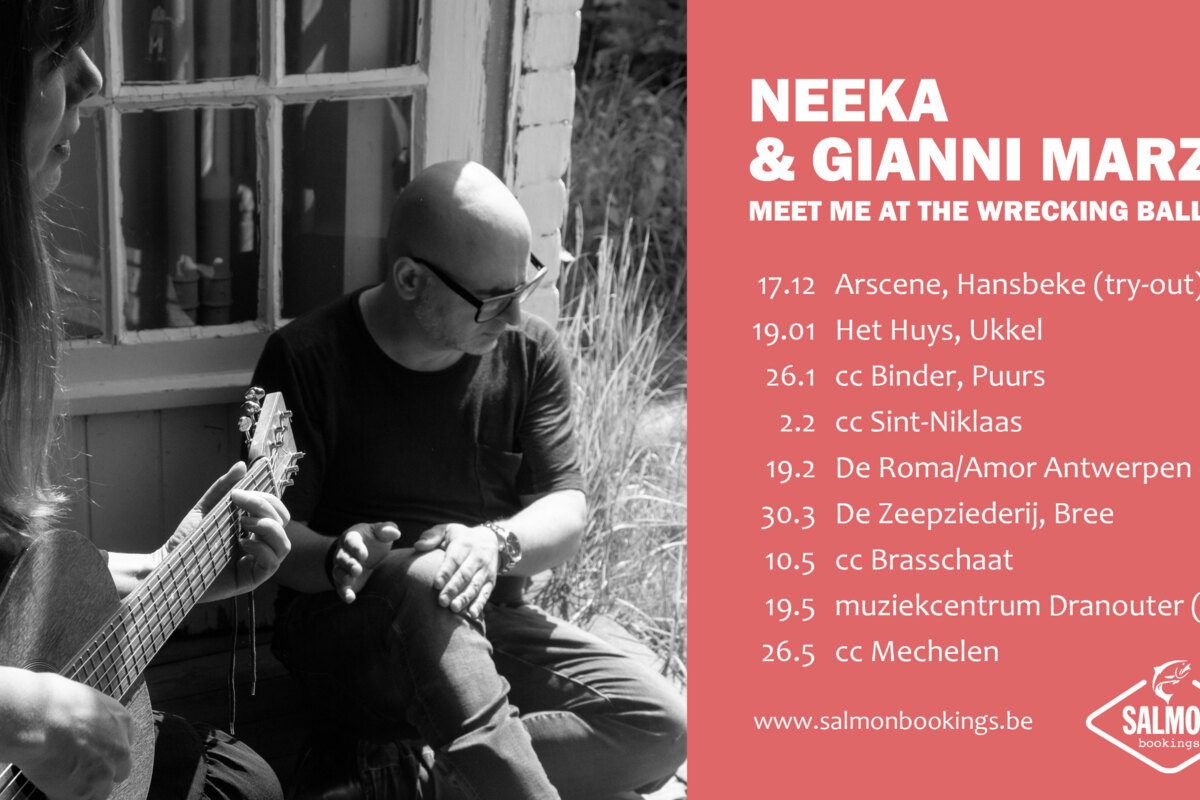 Meet Me At The Wrecking Ball: Neeka & Gianni Marzo eren Harris en Lanois