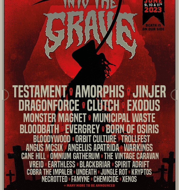 Amorphis, Exodus en meer nieuwe namen voor Into The Grave 2023