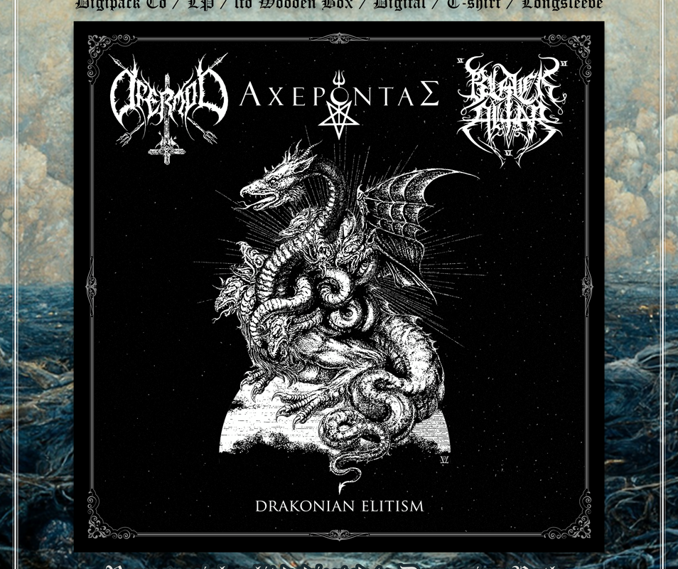 Odium Records proudly announces “Draconian Elitism” by Ofermod / Black Altar / Acherontas!