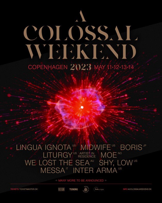 A Colossal Weekend  adds Lingua Ignota and Midwife to this year’s line-up