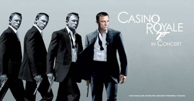 James Bond-klassieker 'Casino Royale' met live symfonisch orkest in Antwerpen en Gent