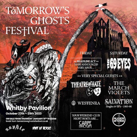 Tomorrow's Ghosts Festival Announces First Names For 2023 'Halloween Gathering'