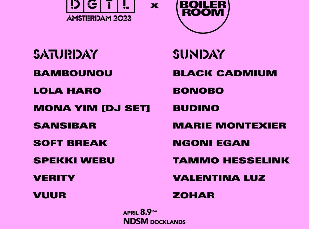 Boiler Room and DGTL Amsterdam will kick off the 2023 Festival Season with a very special collaboration