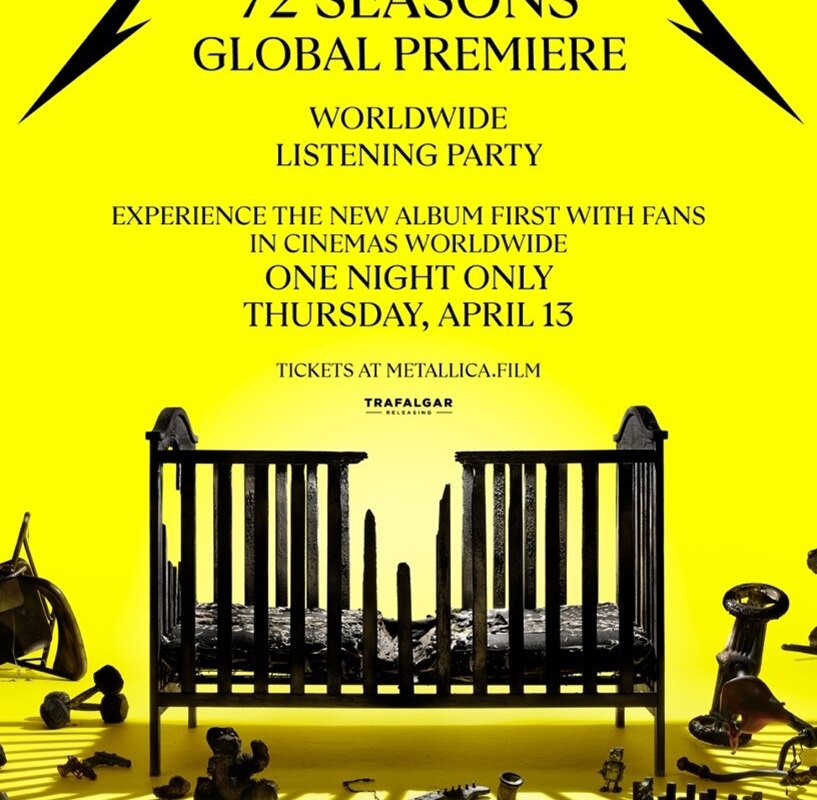 Metallica ‘72 Seasons Global Premiere’ Coming To Movie Theaters Worldwide On April 13