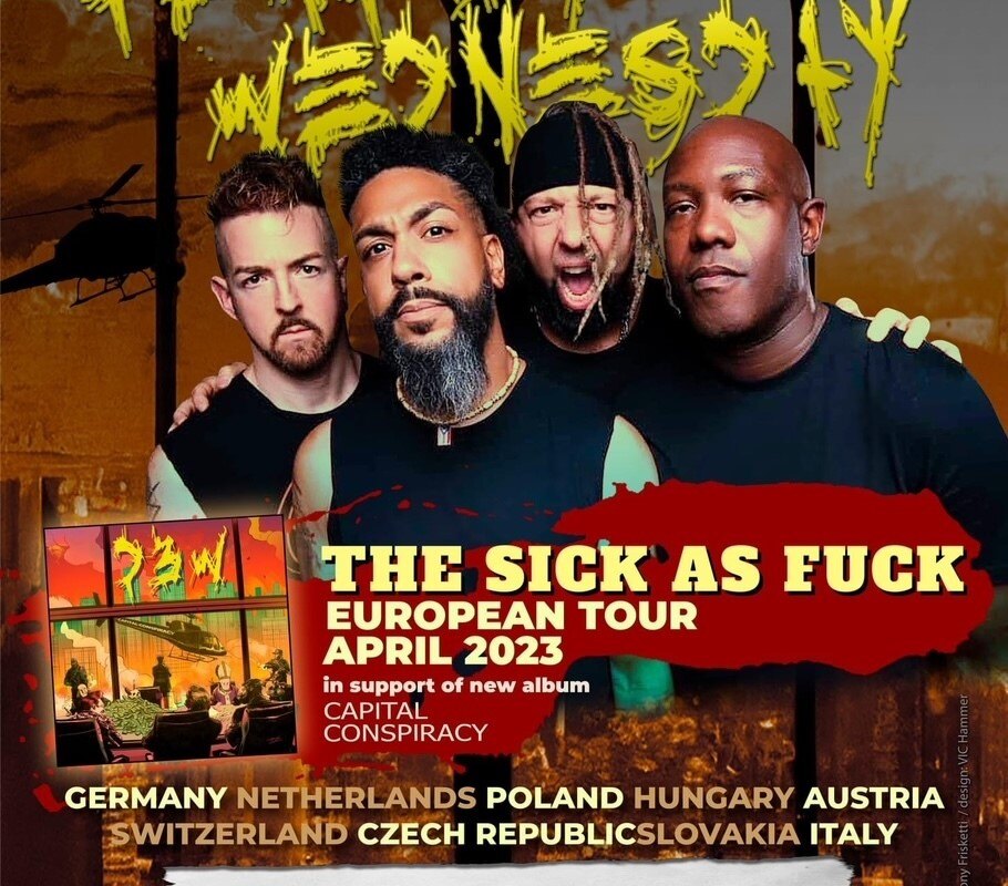 Metal Titans Dead By Wednesday Releases Innovative New Music Video Featuring Stop Motion Building Bricks; Announce European Tour this Spring!