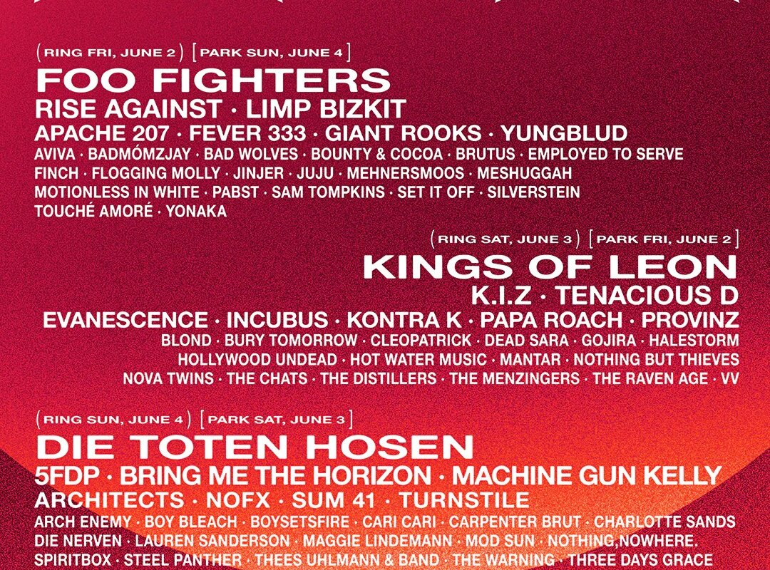 Foo Fighters bevestigd voor Rock am Ring en Rock im Park!!