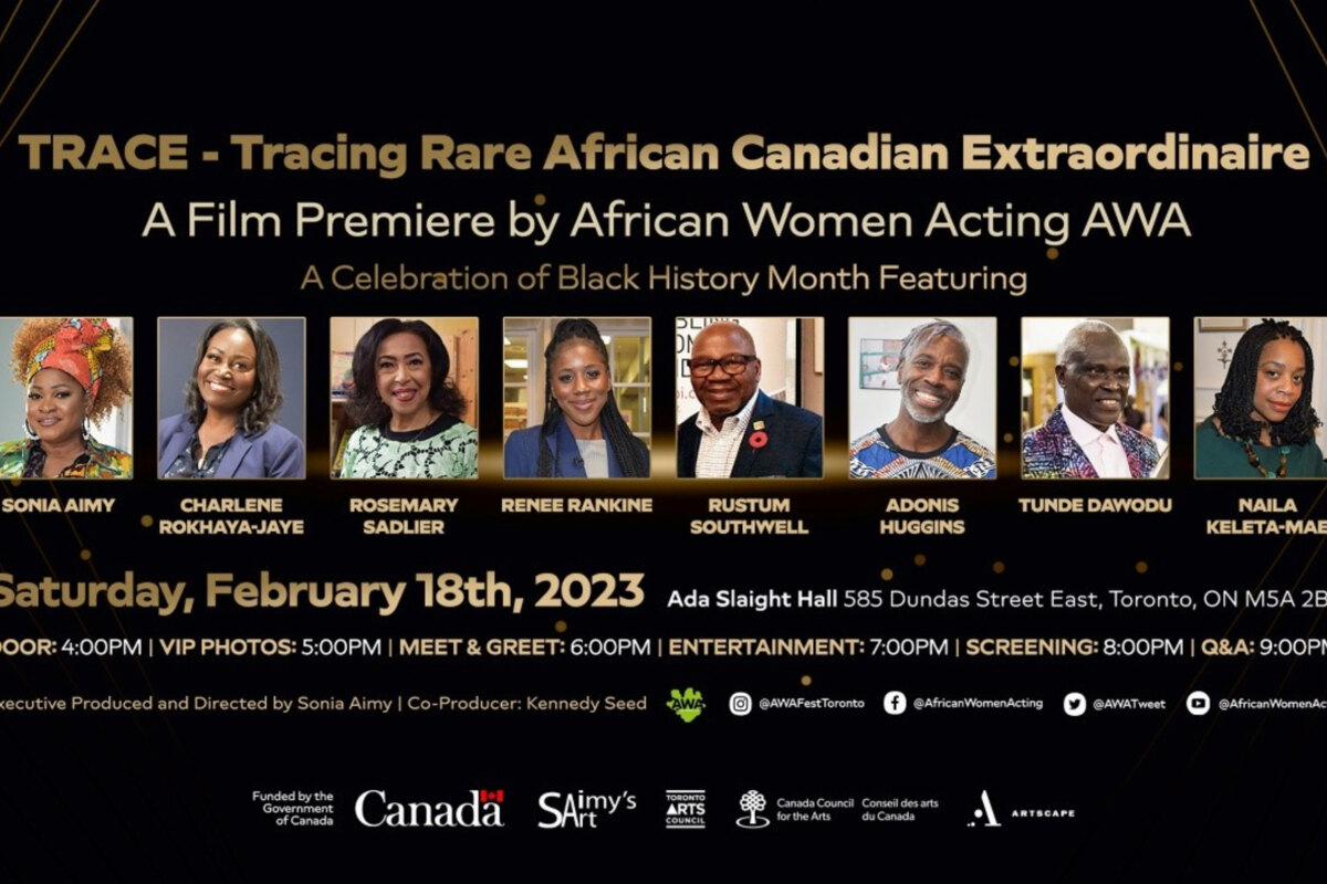African Women Acting Celebrates Black History Month With Film and New Single at ADA Slaight Hall Feb 18