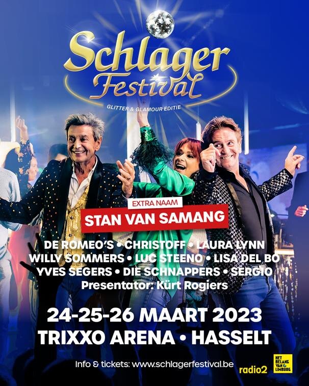 Stan Van Samang debuteert volgende maand op Het Schlagerfestival!